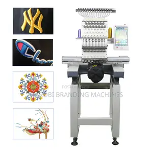 9/12/15 Needles Single Head Embroidery Machines Cap Flat Hoodie