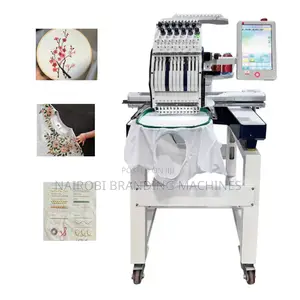 Flat Embroidery Machine 15 Needles Single Head Embroidery Machine