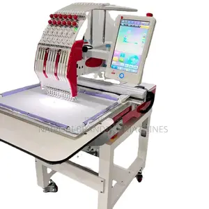 Single Head Latest Computer 3d Computerized Patch Embroidery Machine