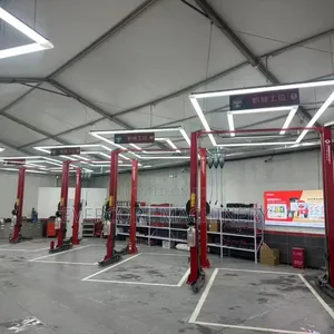 Commercial 4 Tonne Electro-Hydraulic Two Post Car Lift Machine 1.9m
