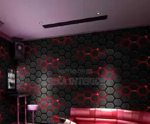 Red 3d Night Club Wallpapers Wallpapers Environmental Friendly