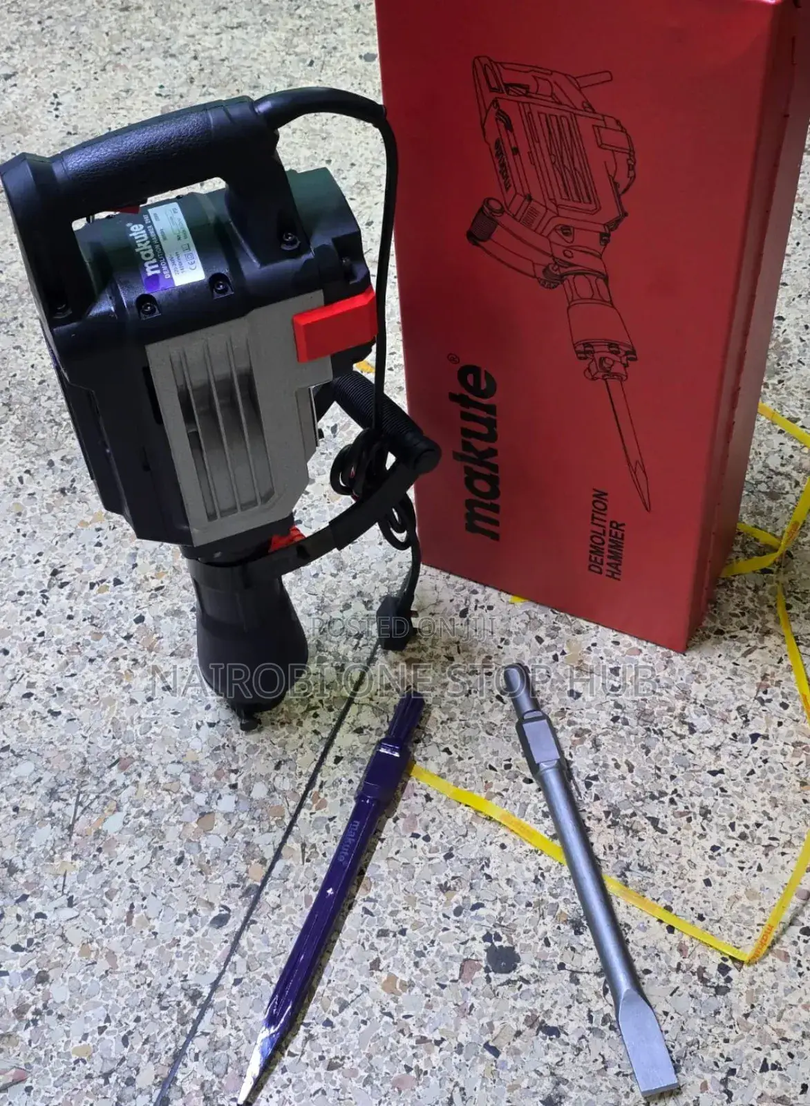 Makute Heavy Duty Demolition Hammer Drill 
2800w