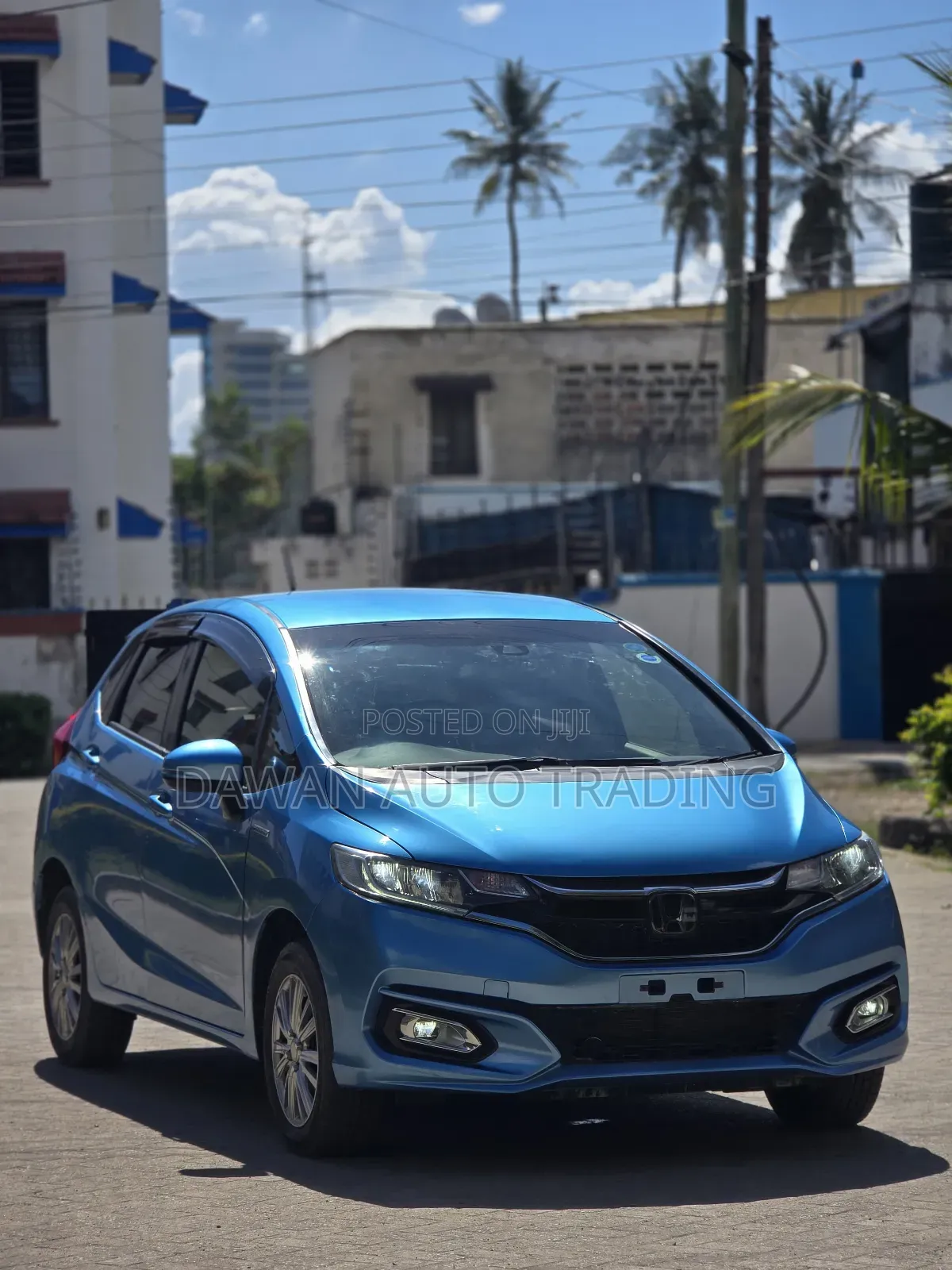 Honda Fit 2018 Blue