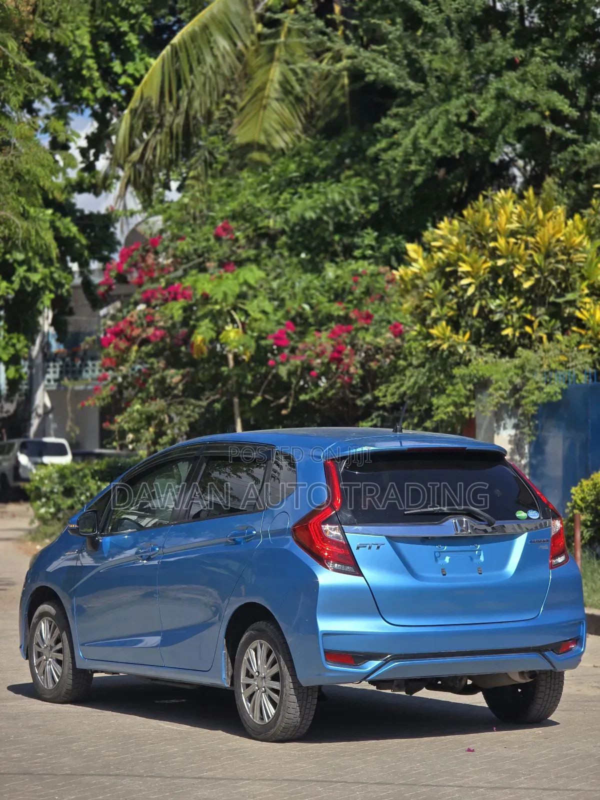 Honda Fit 2018 Blue