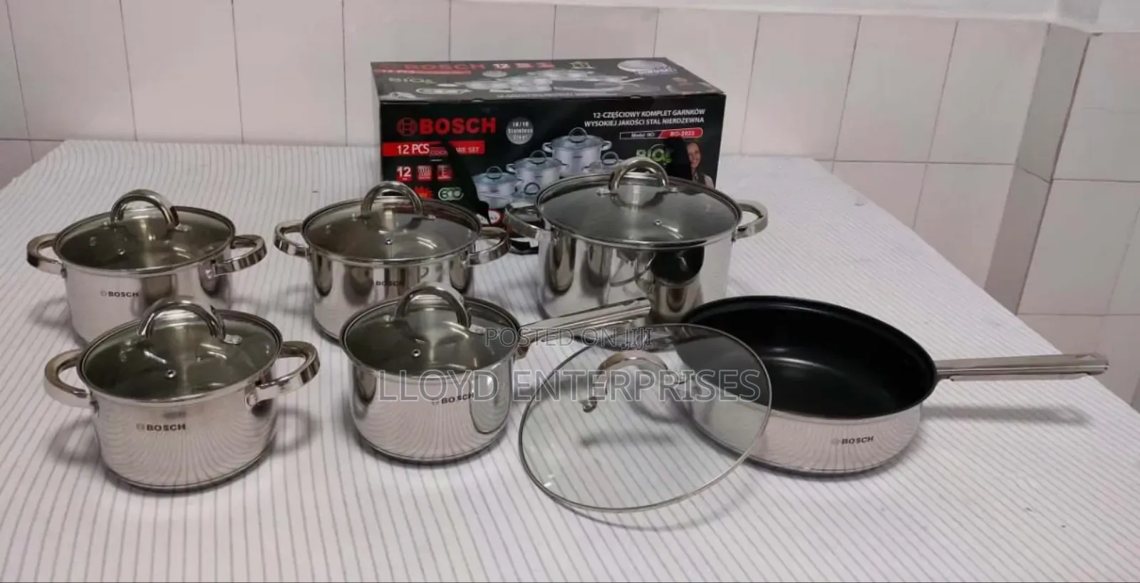 12pcs Bosch Cookware