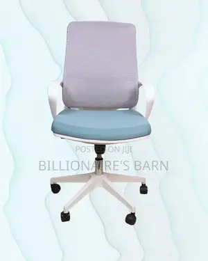 Swivel Adjustable Office Ergonomic White | Comfort Meets Style