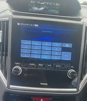 Subaru Panasonic Cn-Fx800d Radio Unlock Code