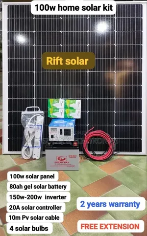 100 Watts Special Full Solar Kit Offer Price