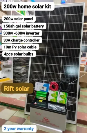200 Watts Special Full Solar Kit