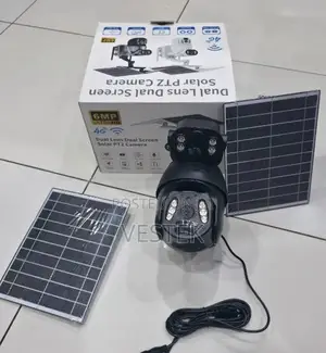 Ubox Auto Rotation Solar 4g Wireless Sim CCTV Surveillance Ubox 6mp