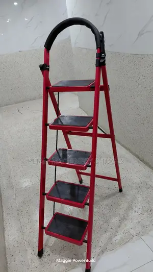 Aluminium 5-Step Folding Ladder