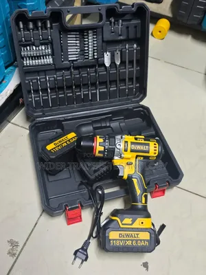 Dewalt 118v Brushless Cordless With Hammer Fuction 47pcs Accessori