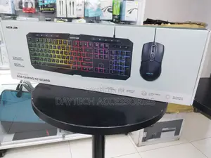 Green Lion Gk-400 RGB Gaming Keyboard + Mouse 7 Color Backlightning.