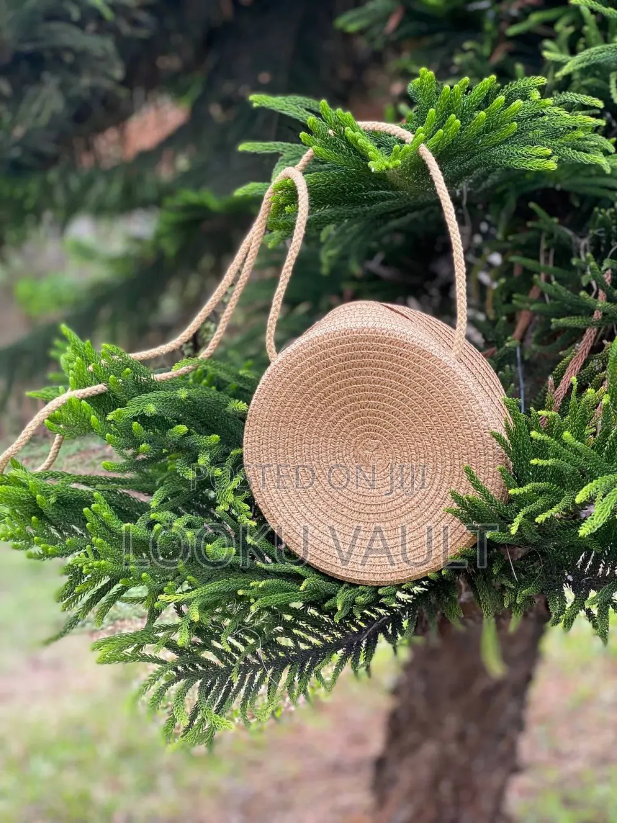 Strap/Sling/Boho/Beach Round Straw Bags