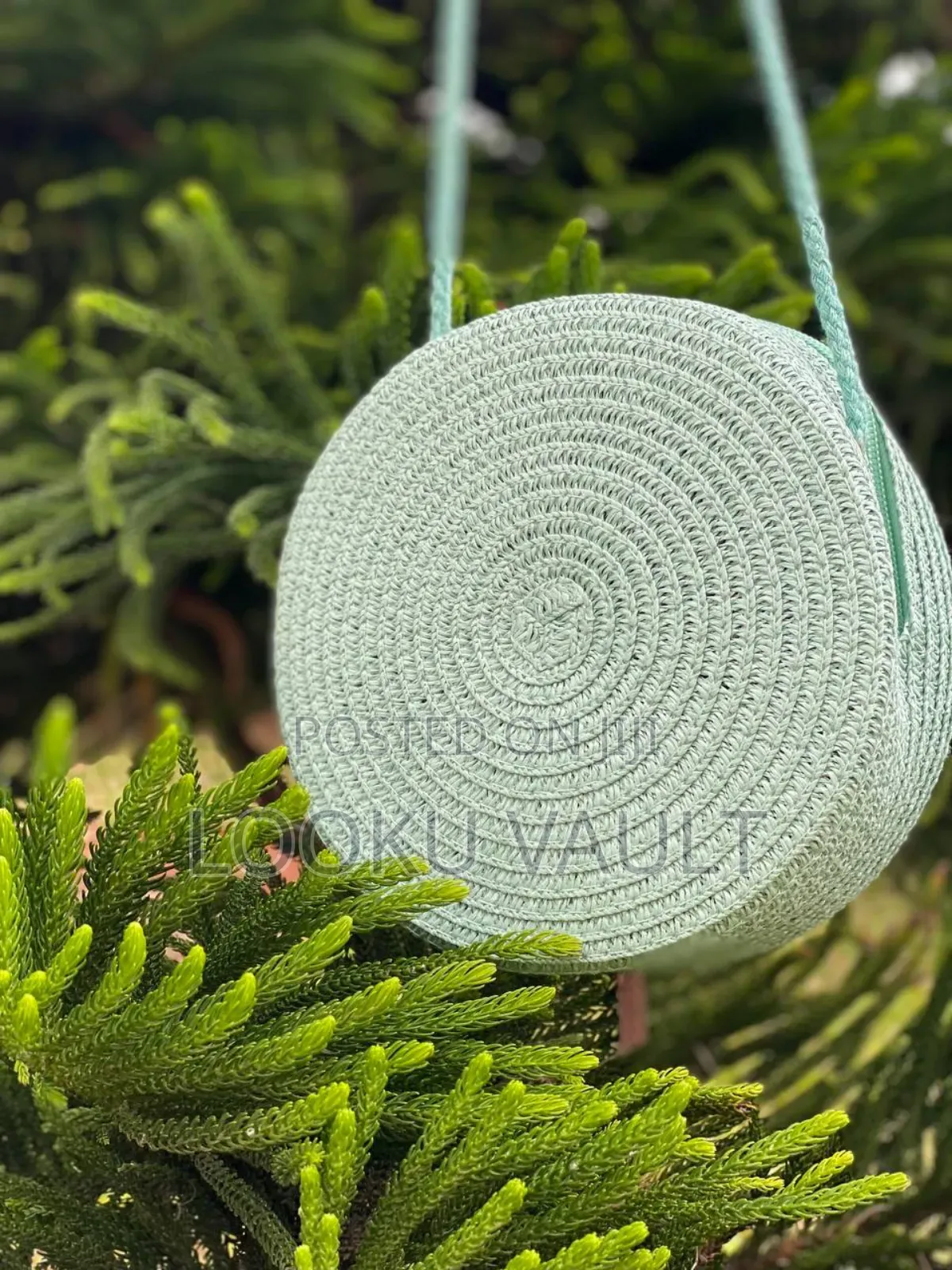 Strap/Sling/Boho/Beach Round Straw Bags
