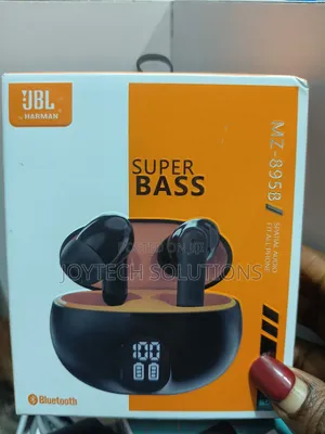 Super Bass JBL Mz-895b. With a Charging Case.