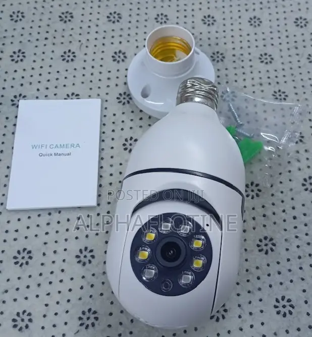 Smart Icsee E27 Wifi Bulb Camera