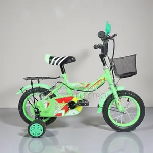 12,14,16 Inch 2-11 Years Children Kids Fun Bike With Basket Comfy Seat