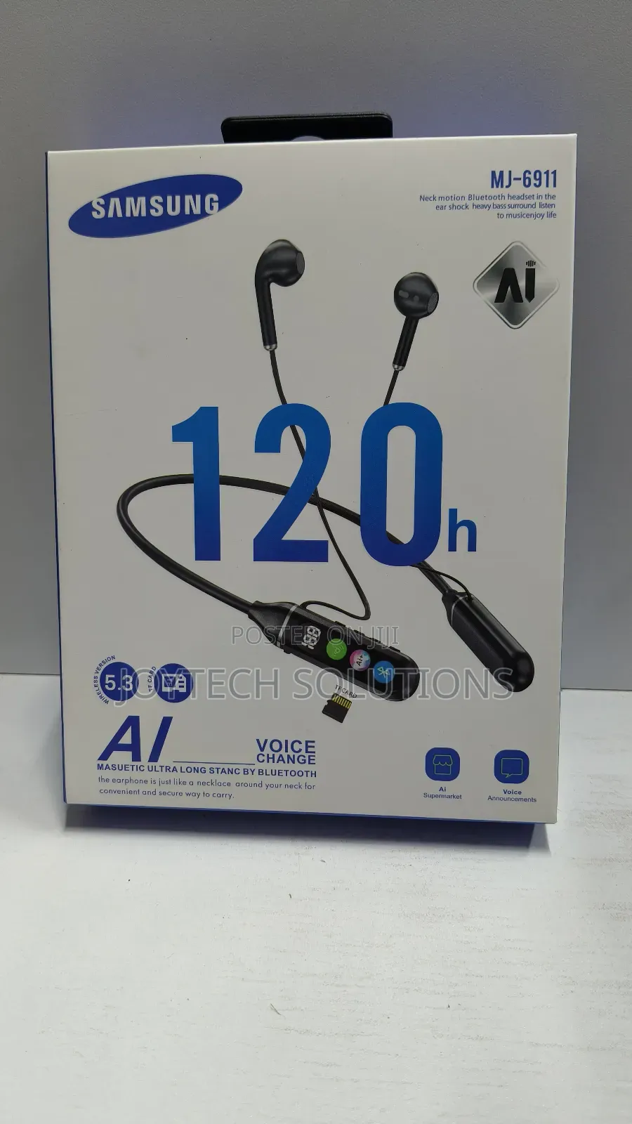 Samsung Neck Motion Bluetooth Earphone With Ai