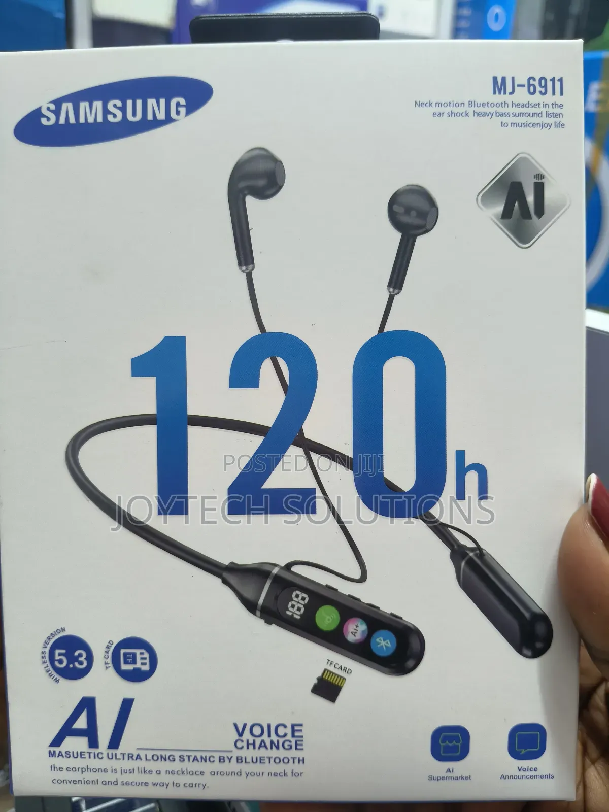 Samsung Neck Motion Bluetooth Earphone With Ai