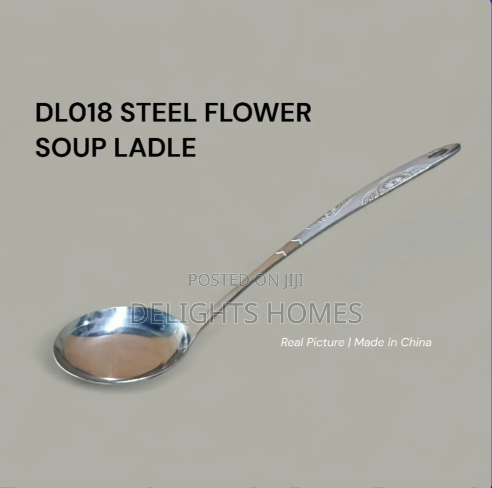 Steel Flower Soup Ladle_b