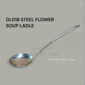 Steel Flower Soup Ladle_b
