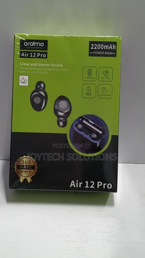 Oraimo Air 12pro. Clear and Stereo Sound.