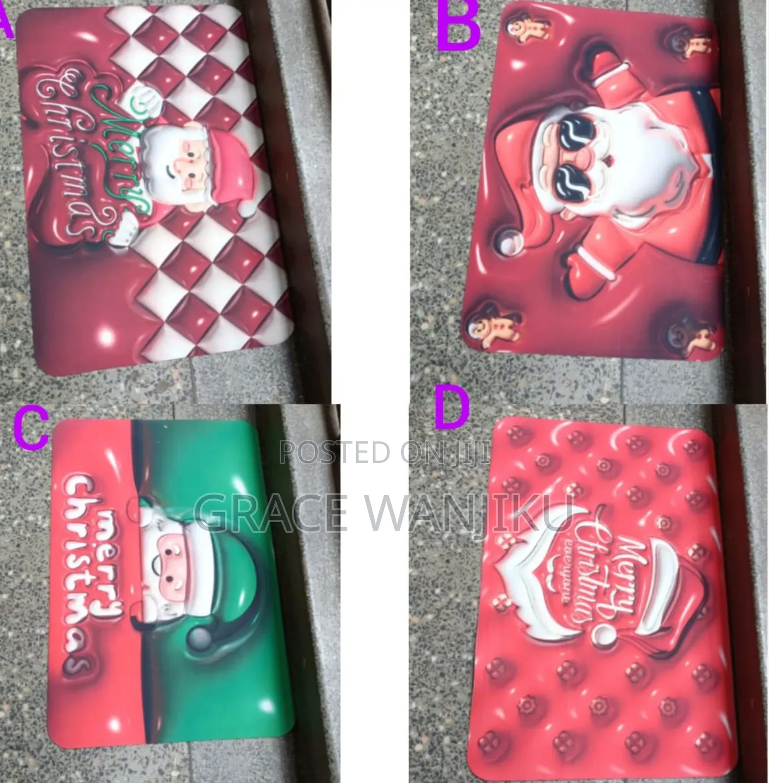 * Christmas 3d Door Mat