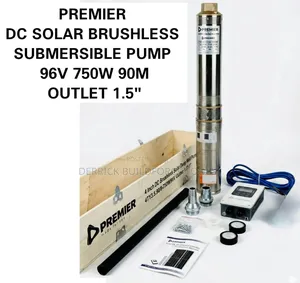 Premier Dc Solar Brushless Submersible Pump 96v 750w 90m