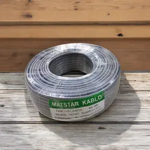 2.5mm 90m Strong Durable PVC Insulated Electrical Wiring Cable 3 Cores