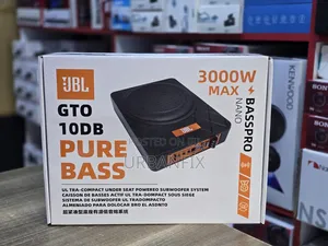 JBL Basspro 3000 Watts 10 Inch Powerful Underseat Bass Subwoofer