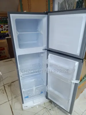 Hisense Double Door-154l Ref154dr Fridge Tempered Glass 