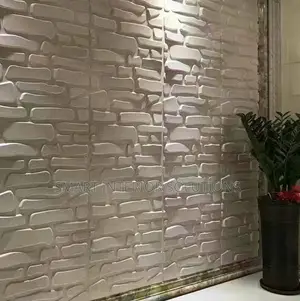 White 3d Foam Wall Panel