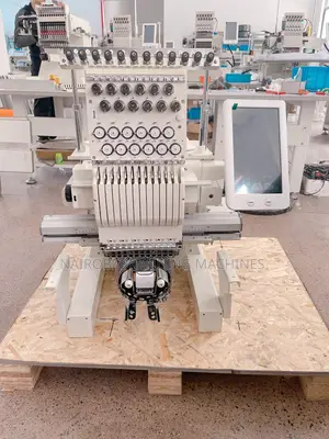 Flat Single Head Embroidery Machine Suitable for Cap Logo Tshirt
