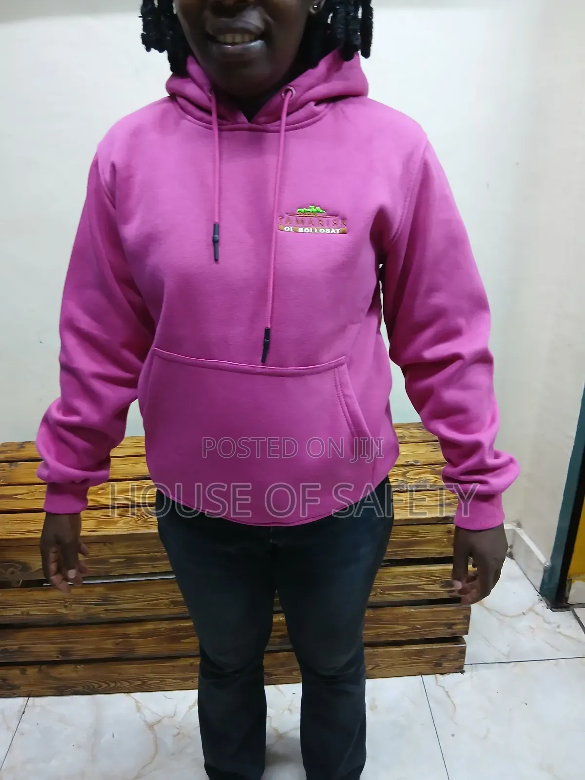 Heavy Hoodies in Pink