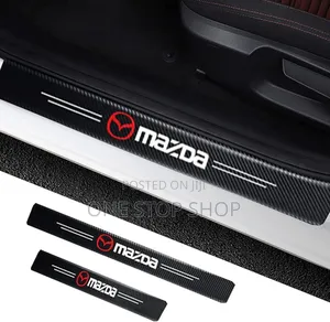 Mazda 4pcs Branded Door Step Self Adhesive Stickers