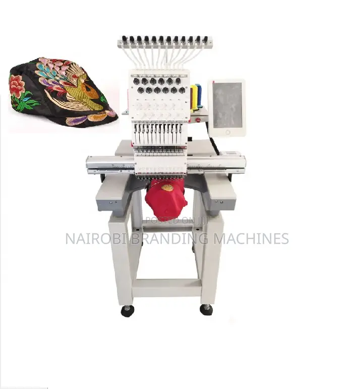 Single Head Embroidery Machine With 9/12 Needle and Automatic Brand