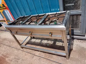 Stainless Steel Three Burner Gas Cooker