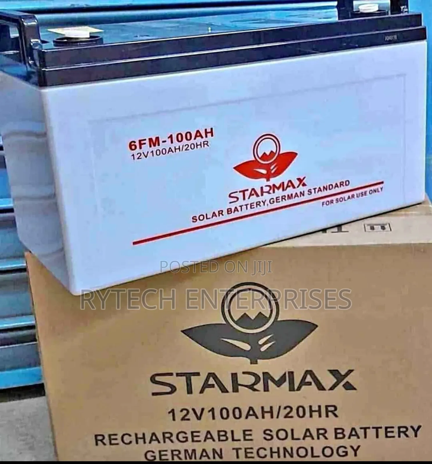 Starmax Solar Battery 100ah