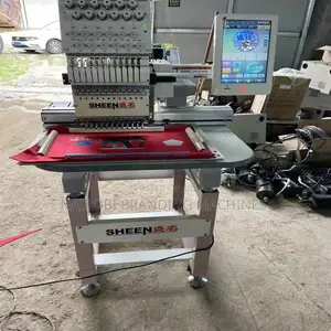 Factory Direct Sell Single Head Cap Flat Embroidery Machine 1200 RPM