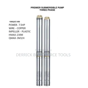 Premier 7.5hp 230m Three Phase Submersible Pump