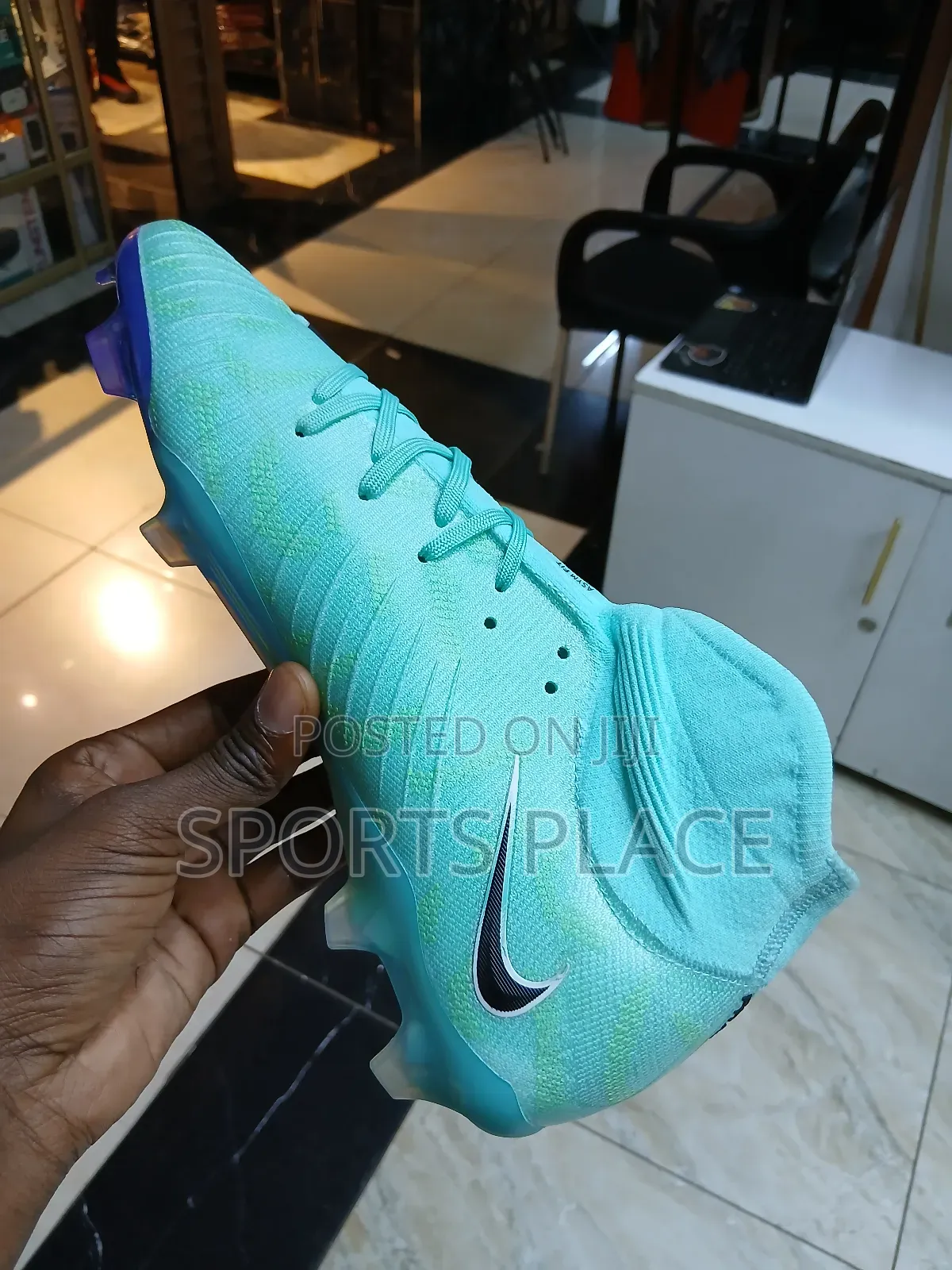 Phantom Luna "Hyper Turquoise" Soccer Cleats