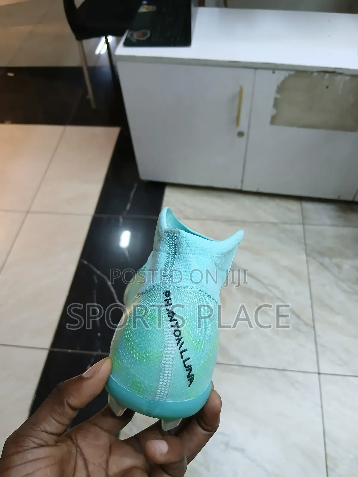 Phantom Luna "Hyper Turquoise" Soccer Cleats