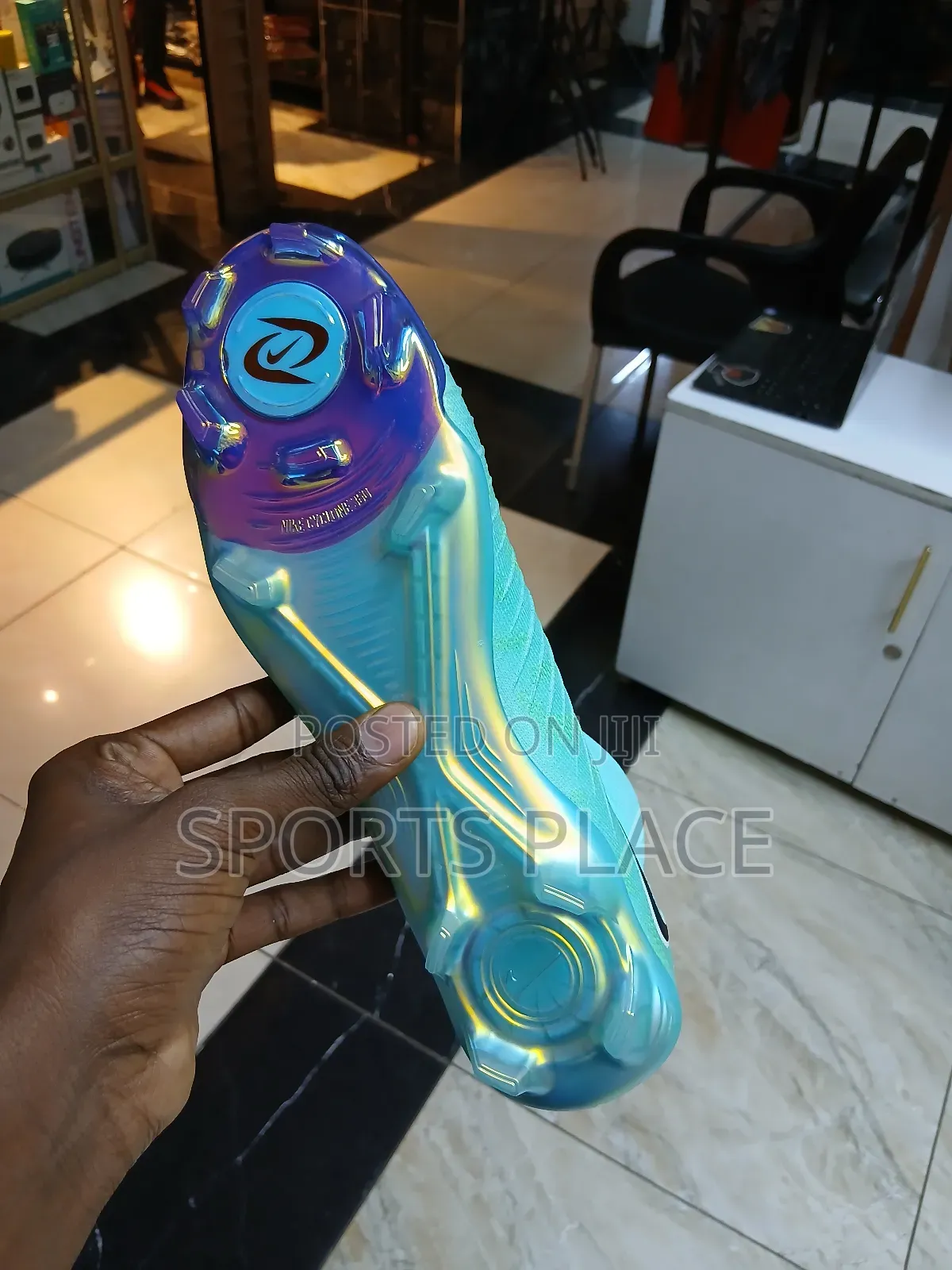 Phantom Luna "Hyper Turquoise" Soccer Cleats
