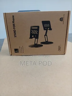 Double Folding Rotating Phone/Tablet Stand