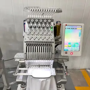 Professional Single Head Automatic Leather Embroidery Machine