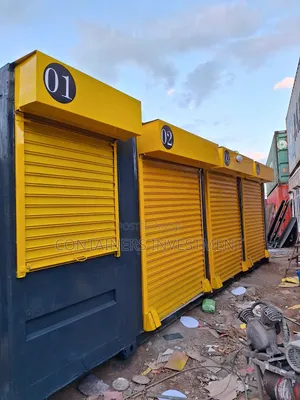 20ft Container Stalls With 4 Shops- Opened Up The Container Extension.