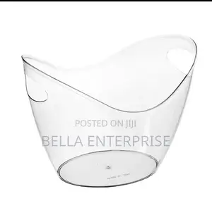Portable Acrylic Ice Bucketmaterial; Acrylic