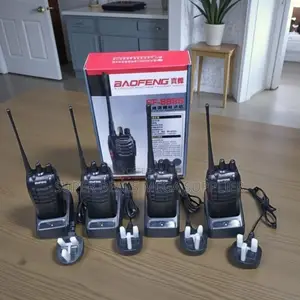 Baofeng Bf-888s 16ch Handheld 5km Range Voice Prompt Walkie Talkie