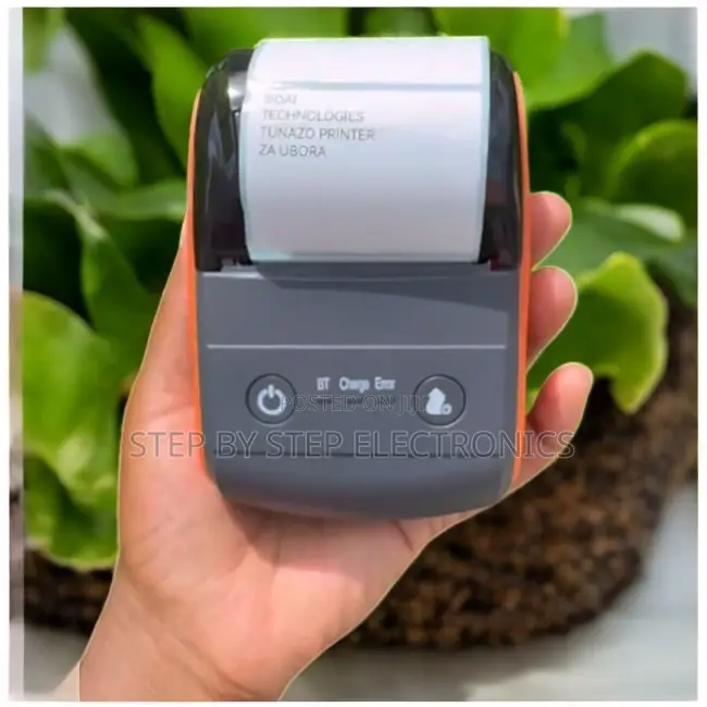 Small 58mm Receipt Label Barcode Printer Fast 90mm/S Bluetooth